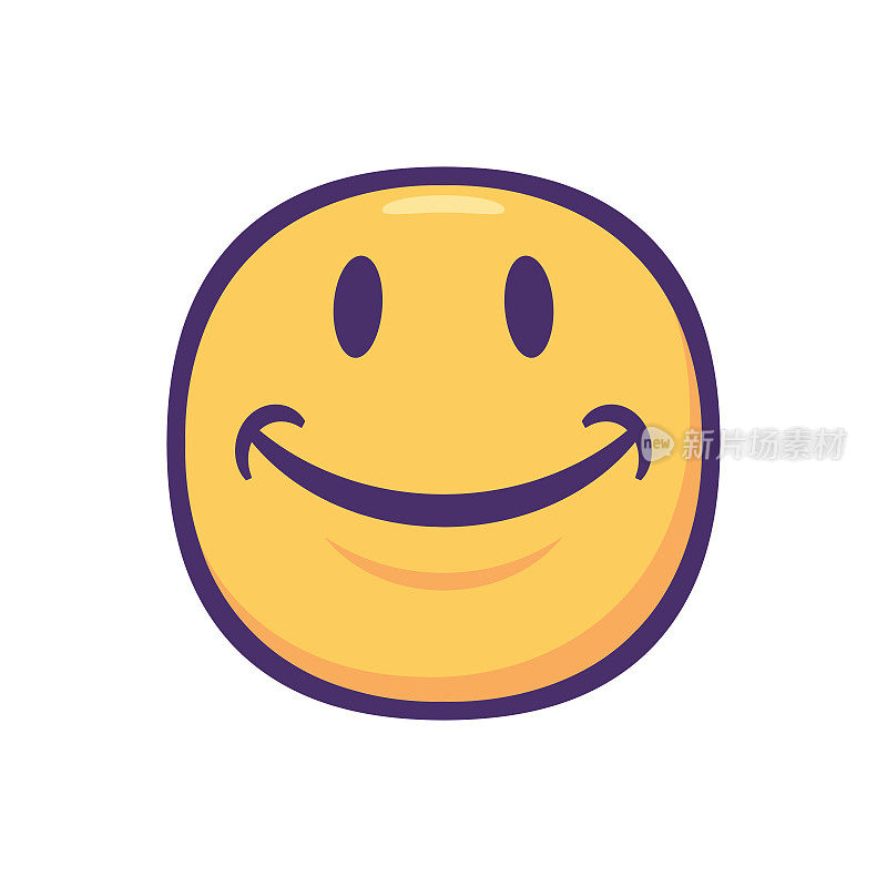 Smiling emoticon